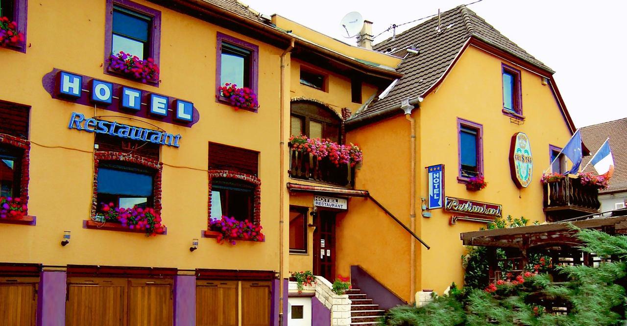 Hotel Restaurant Cristal Wintzenheim Buitenkant foto